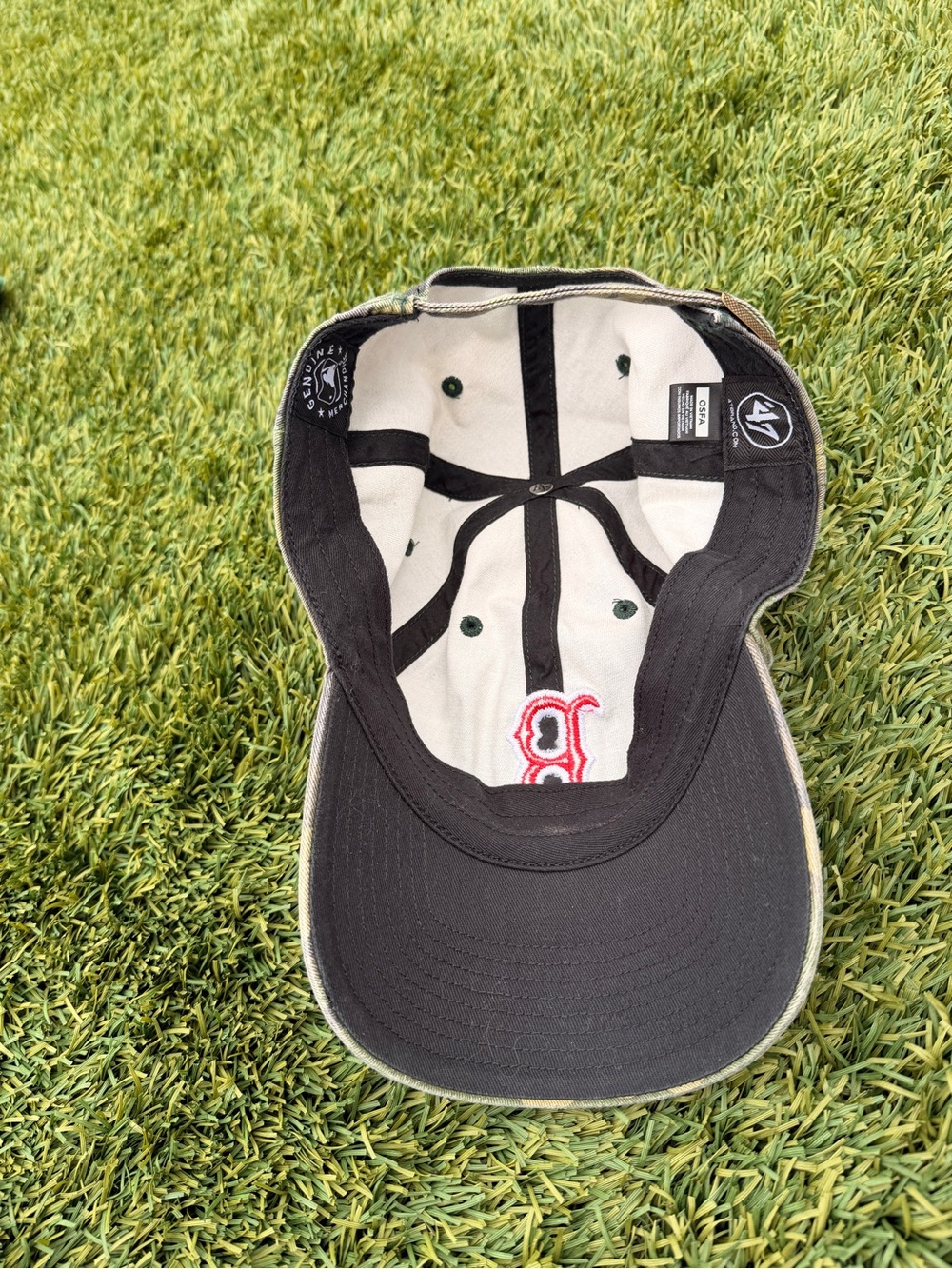 Boston Red Sox Baseball Caps Set - Green, Red, White, Camo, Tan Options - Picture 7 of 13